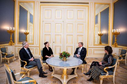 Her Excellency Ms. Elizabeth Varbanova presented her Letters of Credence to His Majesty King Willem-Alexander